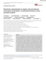 Mycotoxin contamination in organic and conventional cereal grain and products: A systematic literature review and meta-analysis
