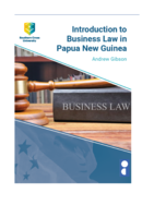 Introduction to Business Law in Papua New Guinea