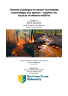 Thermal challenges for stream invertebrate assemblages and species - insights into impacts of extreme wildfires