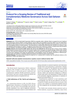 Protocol for a Scoping Review of Traditional and Complementary Medicine Governance Across Sub-Saharan Africa
