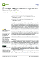 Bioaccessibility and Antioxidant Activity of Polyphenols from Pigmented Barley and Wheat