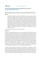 Becoming both: "students" and "experts" of race in Australian higher education contexts