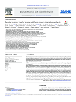 Exercise in cancer care for people with lung cancer: A narrative synthesis