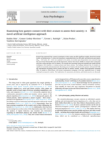 Examining how gamers connect with their avatars to assess their anxiety: A novel artificial intelligence approach