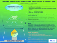 Predictors of academic success in the SCU College science programs: An exploratory study