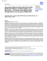 Association Between Non-spinal Comorbid Medical Conditions and Neuropathic Low Back Pain – A Further Unravelling of Pain Complexities in the Context of Back Pain