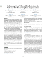 Enhancing Code Vulnerability Detection via Vulnerability-Preserving Data Augmentation
