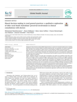 Shared decision making in rural general practices: a qualitative exploration of older rural South Australians’ perceived involvement in clinical consultations with doctors