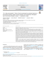 "It's a big conversation": Views of service personnel on systemic barriers to preventing smoking relapse among pregnant and postpartum Aboriginal and Torres Strait Islander women - A qualitative study