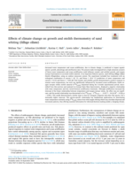 Effects of climate change on growth and otolith thermometry of sand whiting ( Sillago ciliata)