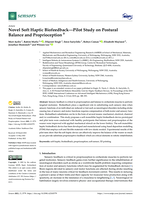 Novel Soft Haptic Biofeedback-Pilot Study on Postural Balance and Proprioception