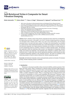 Self-Reinforced Nylon 6 Composite for Smart Vibration Damping