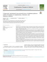 A Large-Scale, International Cross-Sectional Survey of Published Pediatrics Authors: Perceptions of Complementary, Alternative, and Integrative Medicine