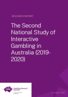 The second national study of interactive gambling in Australia (2019-20)