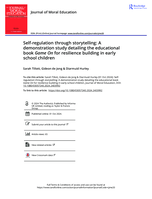 Self-regulation through storytelling: A demonstration study detailing the educational book Game On for resilience building in early school children