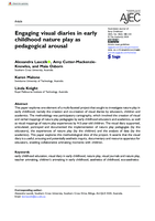 Engaging visual diaries in early childhood nature play as pedagogical arousal