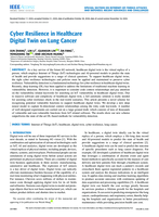 Cyber Resilience in Healthcare Digital Twin on Lung Cancer