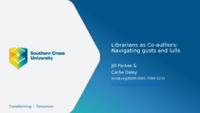 Librarians as Co-authors: Navigating Gusts and Lulls