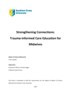 Strengthening Connections: Trauma informed care Education for Midwives