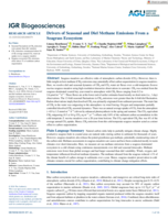 Drivers of Seasonal and Diel Methane Emissions From a Seagrass Ecosystem