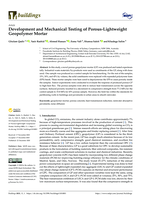 Development and Mechanical Testing of Porous-Lightweight Geopolymer Mortar