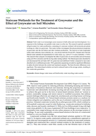 Staircase Wetlands for the Treatment of Greywater and the Effect of Greywater on Soil Microbes