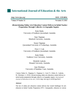 (Re)envisioning Online Arts Education Content Delivery in Initial Teacher Preparation Through Collective A/r/tographic Inquiry