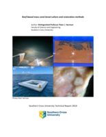 Reef-based mass coral larval culture and restoration methods