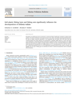 Soft plastic fishing lures and fishing nets significantly influence the decomposition of Ecklonia radiata
