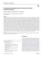 Extrapolation-Based Regionalized Re-evaluation of the Global Estuarine Surface Area