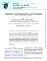Molecular delimitation of cryptic Australian squid species of the genus Uroteuthis Rehder, 1945 (Cephalopoda: Loliginidae), provides a baseline of diversity to resolve classification challenges throughout the Indo-Pacific