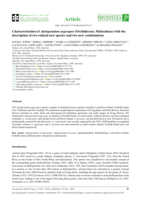 Characterisation of Adelopetalum argyropus (Orchidaceae; Malaxideae) with the description of two related new species and two new combinations