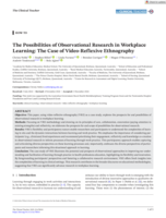 The Possibilities of Observational Research in Workplace Learning: The Case of Video‐Reflexive Ethnography