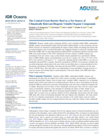 The Central Great Barrier Reef as a Net Source of Climatically Relevant Biogenic Volatile Organic Compounds