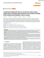 Australian Registered Nurse's' Awareness of Key Issues, Ambivalence and Education Related to the Health of People With Intellectual Disability and/or Autism