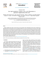 Liver lipid metabolism, oxidative stress, and inflammation in glutamine-supplemented ob/ob mice