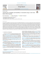 Assessing the availability and feasibility of renewable energy on the Great Barrier Reef-Australia