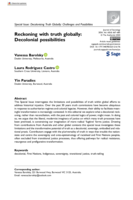 Reckoning with truth globally: Decolonial possibilities