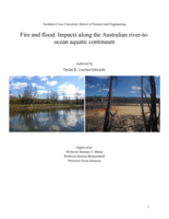 Fire and flood: Impacts along the Australian river-to-ocean aquatic continuum
