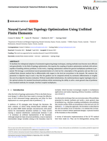 Neural Level Set Topology Optimization Using Unfitted Finite Elements