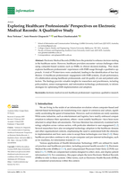 Exploring Healthcare Professionals’ Perspectives on Electronic Medical Records: A Qualitative Study
