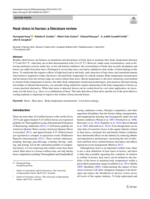 Heat stress in horses: a literature review