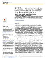 Prevalence and determinants of stereotypic behaviours and physiological stress among tigers and leopards in Indian zoos