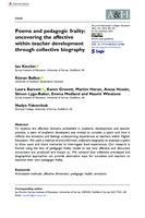 Poems and pedagogic frailty: uncovering the affective within teacher development through collective biography
