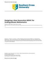 Designing a New Generation MOOC for Undergraduate Mathematics