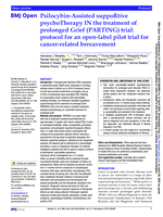 Psilocybin-Assisted suppoRtive psychoTherapy IN the treatment of prolonged Grief (PARTING) trial: protocol for an open-label pilot trial for cancer-related bereavement