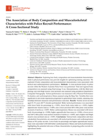 The Association of Body Composition and Musculoskeletal Characteristics with Police Recruit Performance: A Cross-Sectional Study