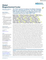 The North American Greenhouse Gas Budget: Emissions, Removals, and Integration for CO2, CH4, and N2O (2010-2019): Results From the Second REgional Carbon Cycle Assessment and Processes Study (RECCAP2)
