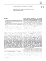 Co-design with Indigenous Peoples