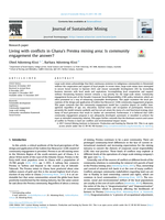Living with conflicts in Ghana's Prestea mining area: Is community engagement the answer?